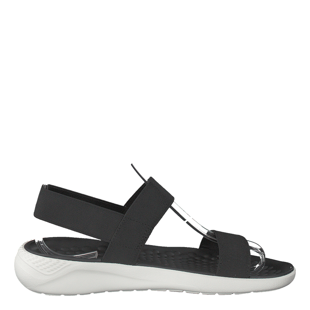 Literide Sandal W Black/white