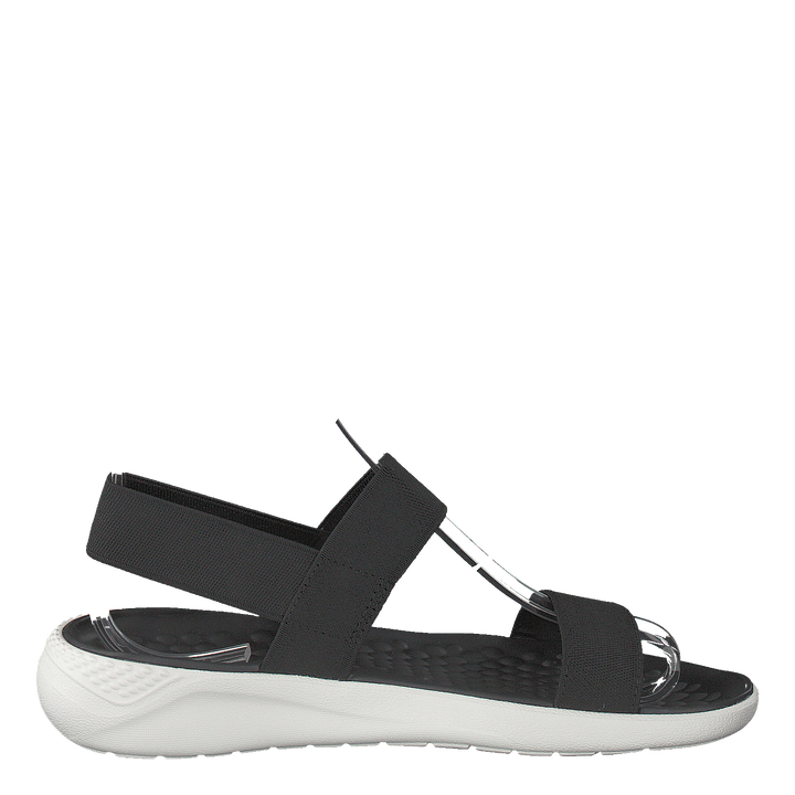 Literide Sandal W Black/white