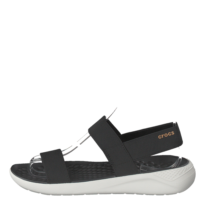 Literide Sandal W Black/white