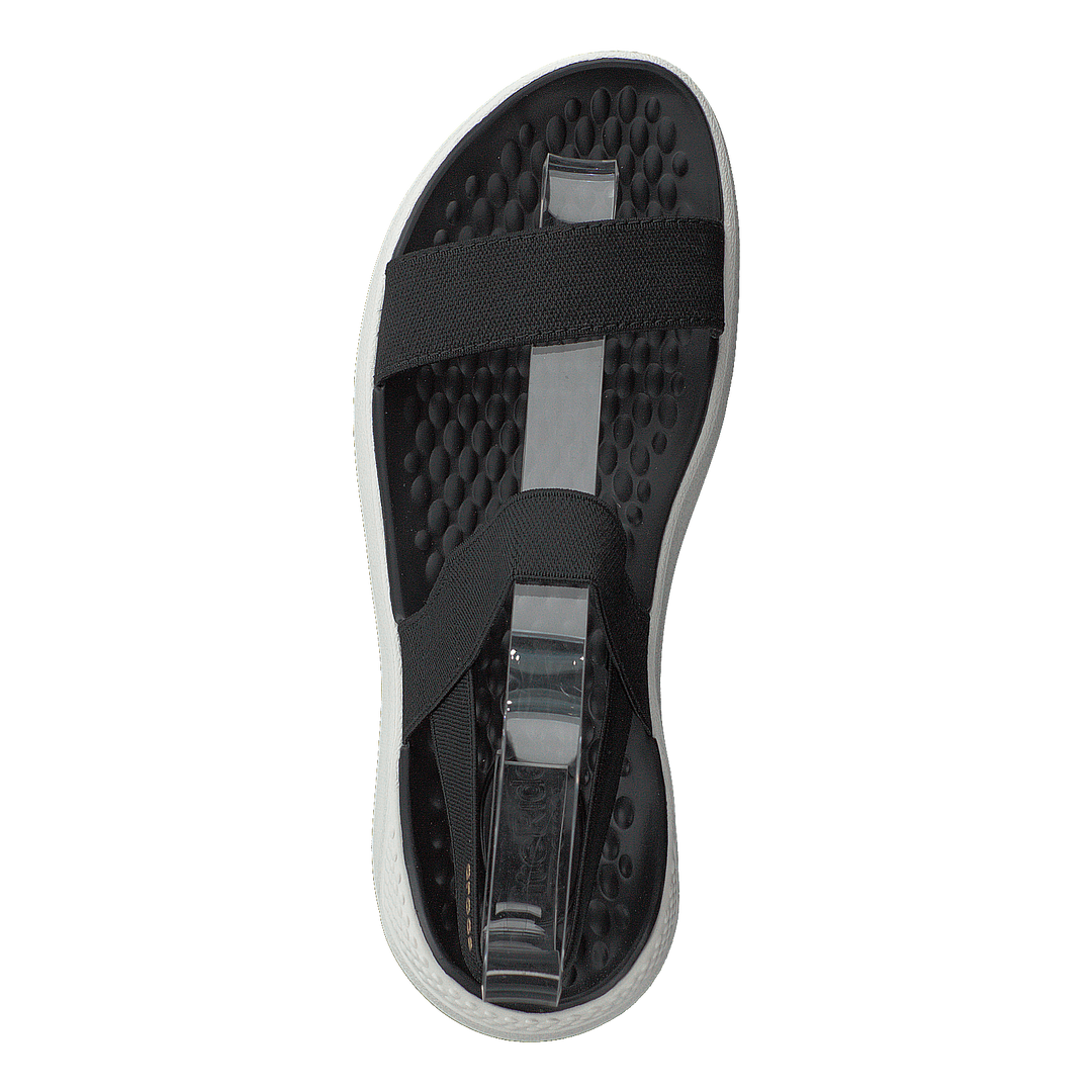 Literide Sandal W Black/white