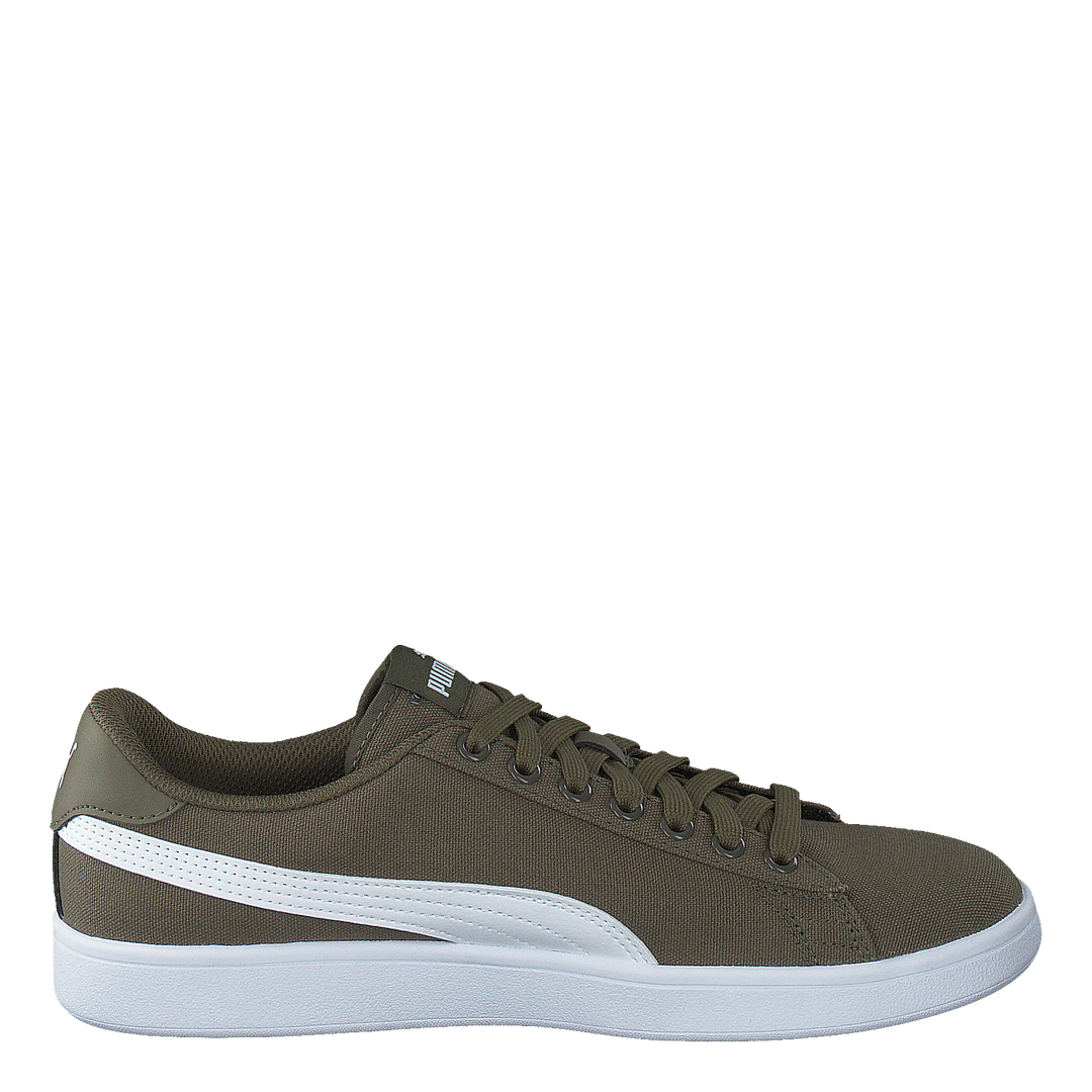 Puma Smash V2 Cv Puma Olive-puma White