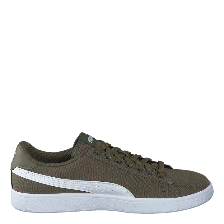 Puma Smash V2 Cv Puma Olive-puma White