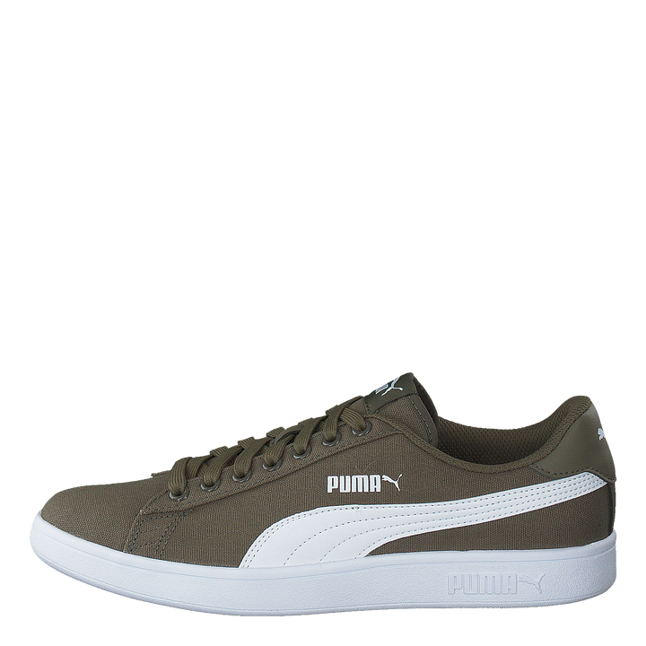 Puma Smash V2 Cv Puma Olive-puma White