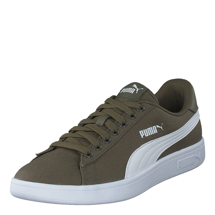 Puma Smash V2 Cv Puma Olive-puma White