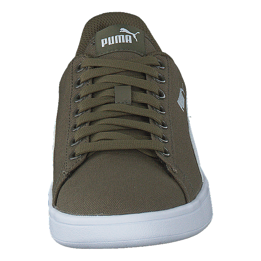 Puma Smash V2 Cv Puma Olive puma White Sportamore