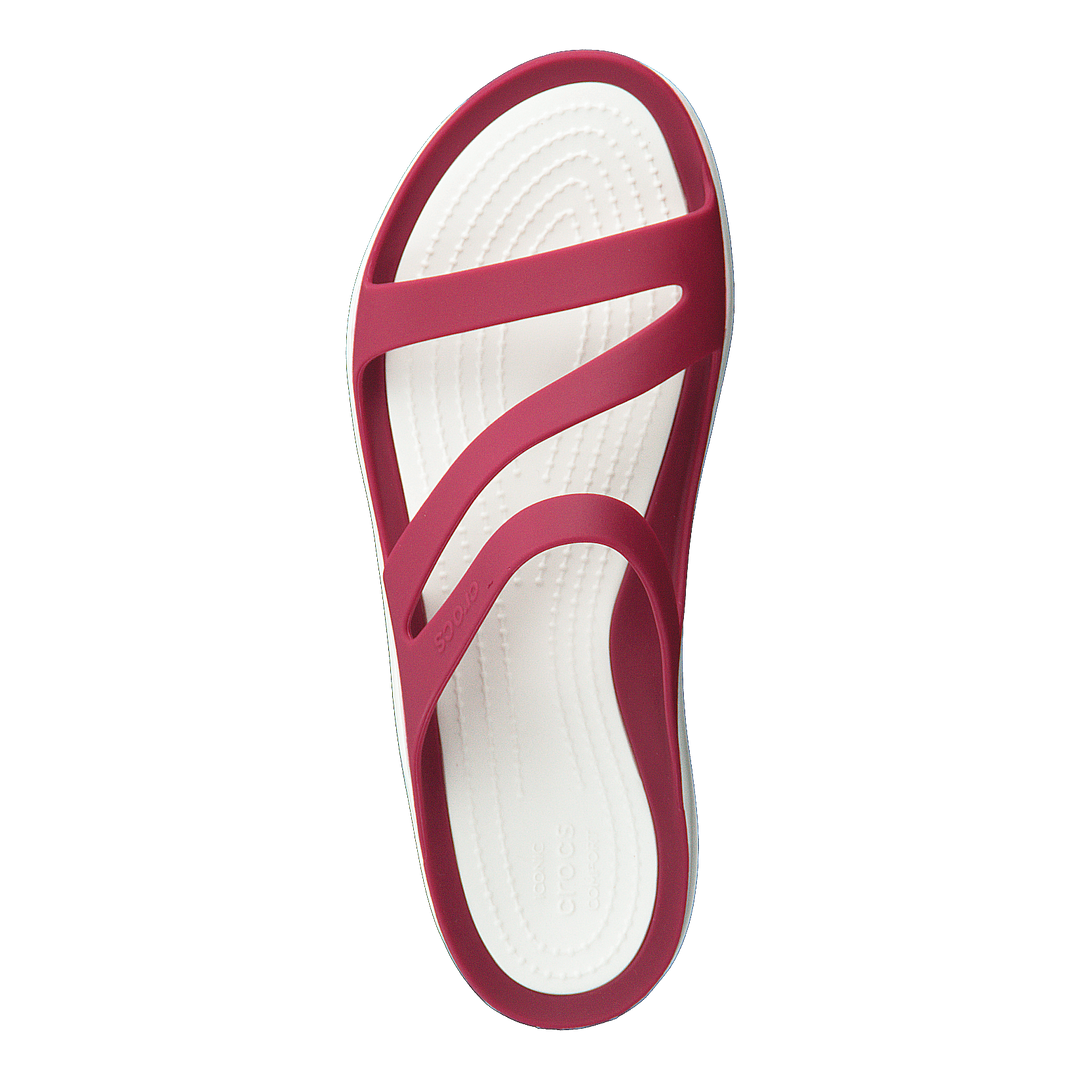 Swiftwater Sandal W Pomegranate/White