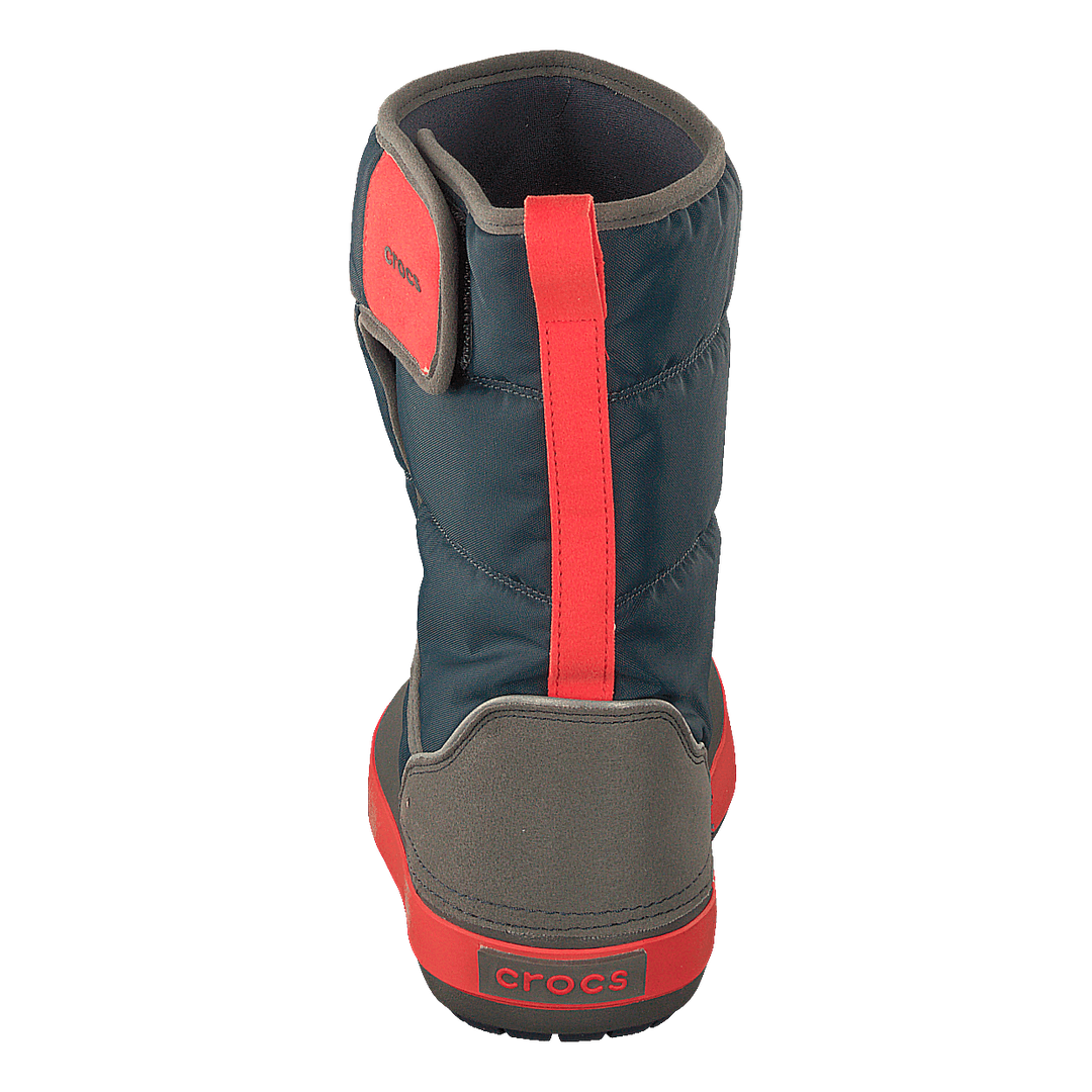 Lodge Point Snowboot Kids Navy/slate Grey