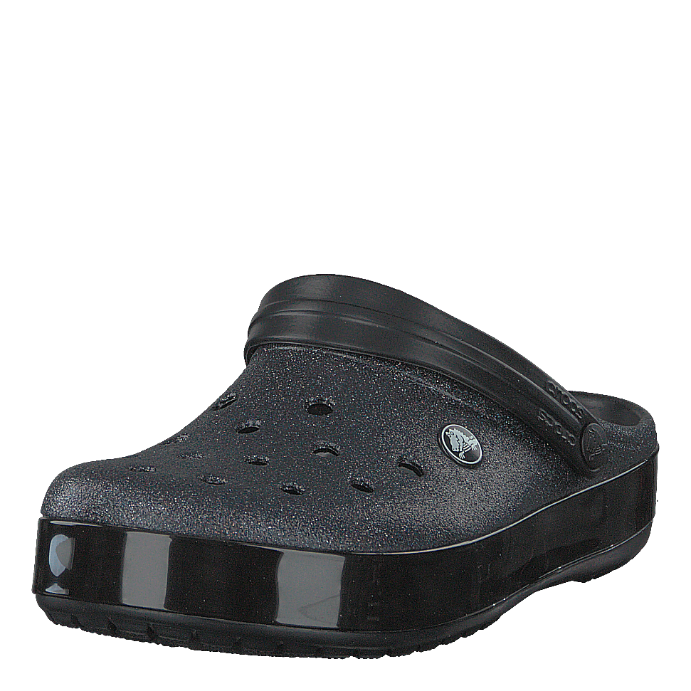 Crocband Glitter Clog Black