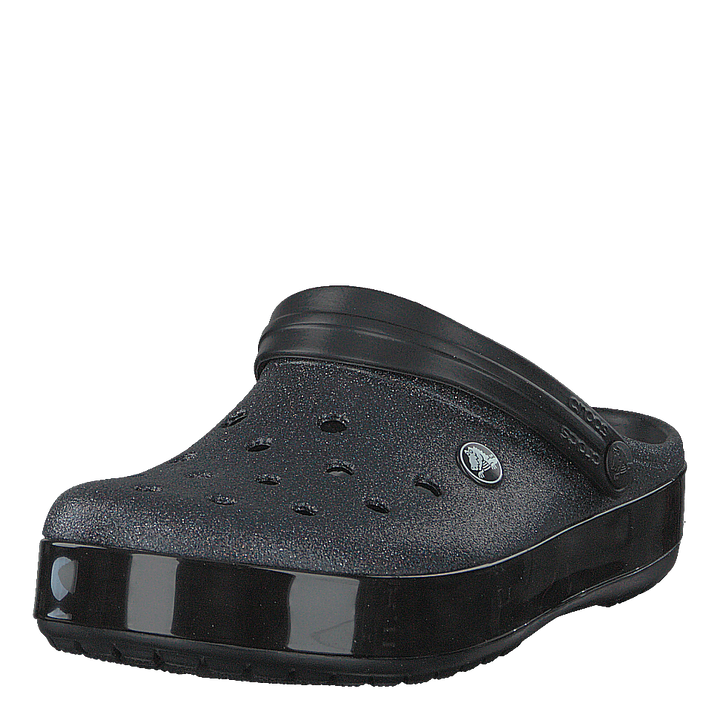 Crocband Glitter Clog Black