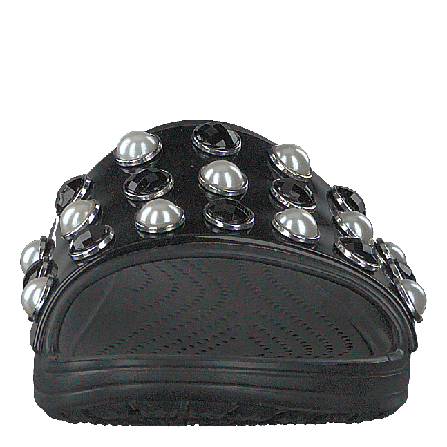 Sloane Timeless Pearl Slide Black