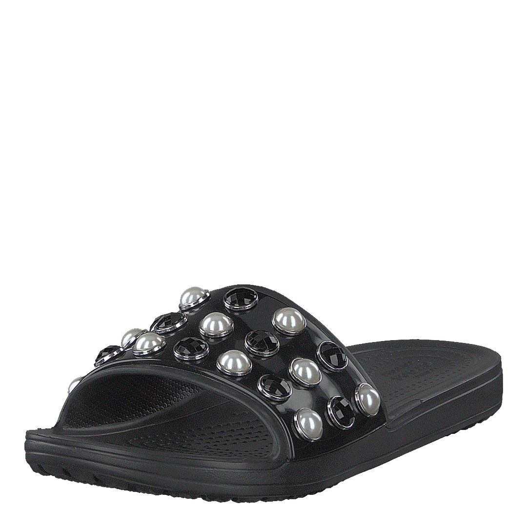 Sloane Timeless Pearl Slide Black