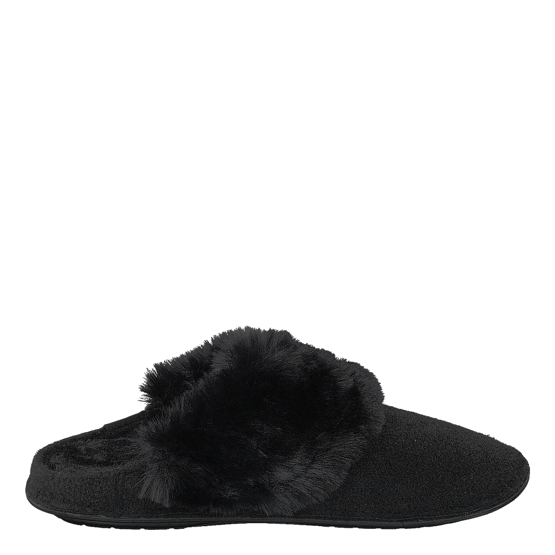 Classic Luxe Slipper Black