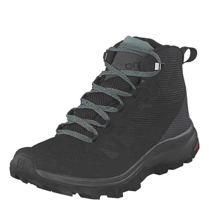 Outline Mid Gtx® W Black/magnet/greenmilieu