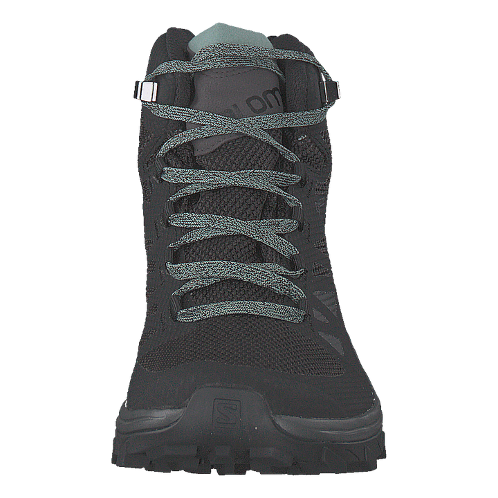 Outline Mid Gtx® W Black/magnet/greenmilieu