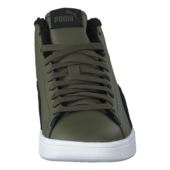 Puma Smash V2 Mid Wtr L Forest Night-puma Black