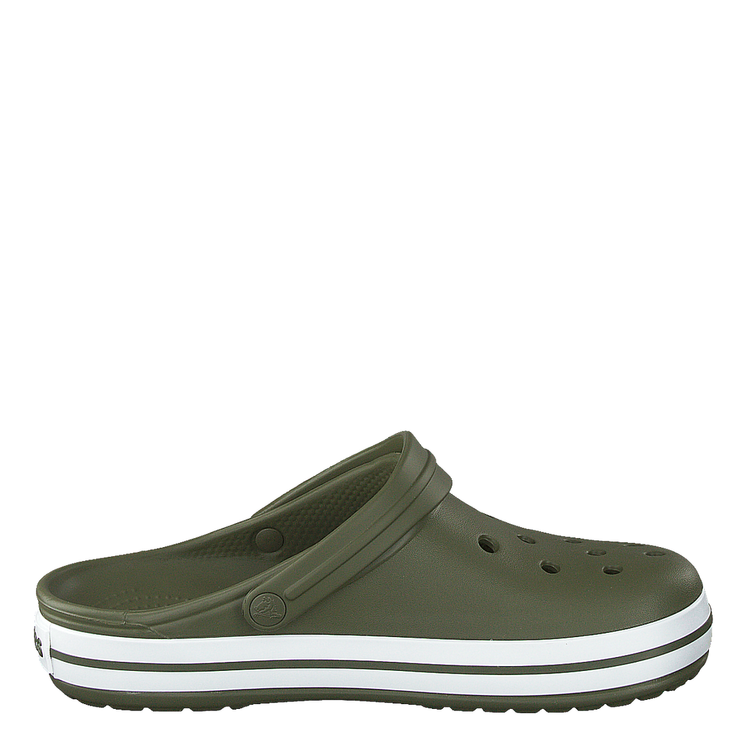 Crocband Army Green/white