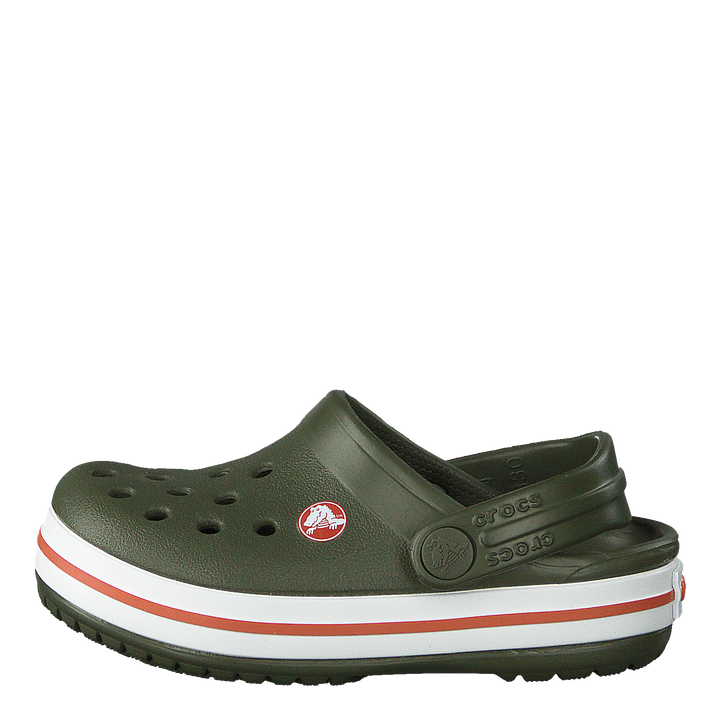 Crocband Clog Kids Army Green/Burnt Sienna