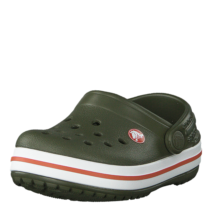 Crocband Clog Kids Army Green/Burnt Sienna