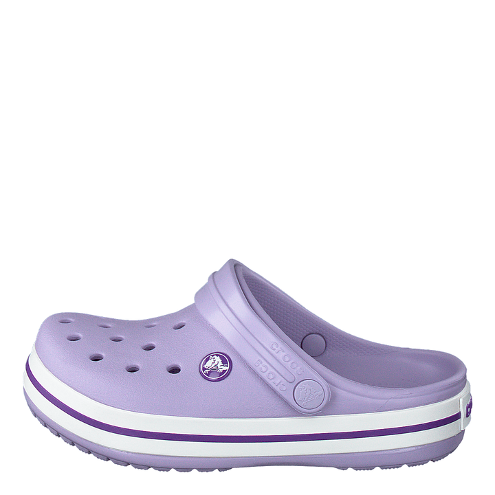 Crocband Clog Kids Lavender/Neon Purple