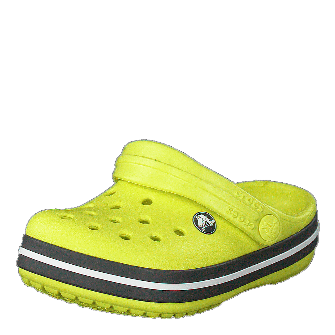 Crocband Clog Kids Citrus/Slate Grey