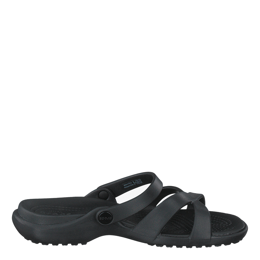 MeleenCross Band Sandal Women Black