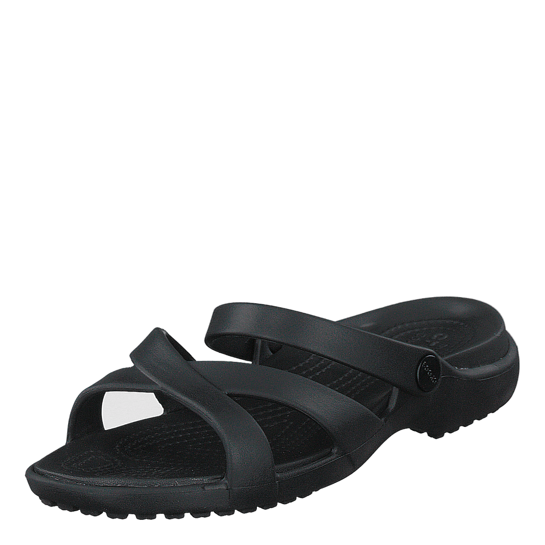 MeleenCross Band Sandal Women Black