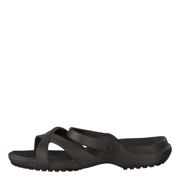 Meleen Crossband Sandal W Espresso