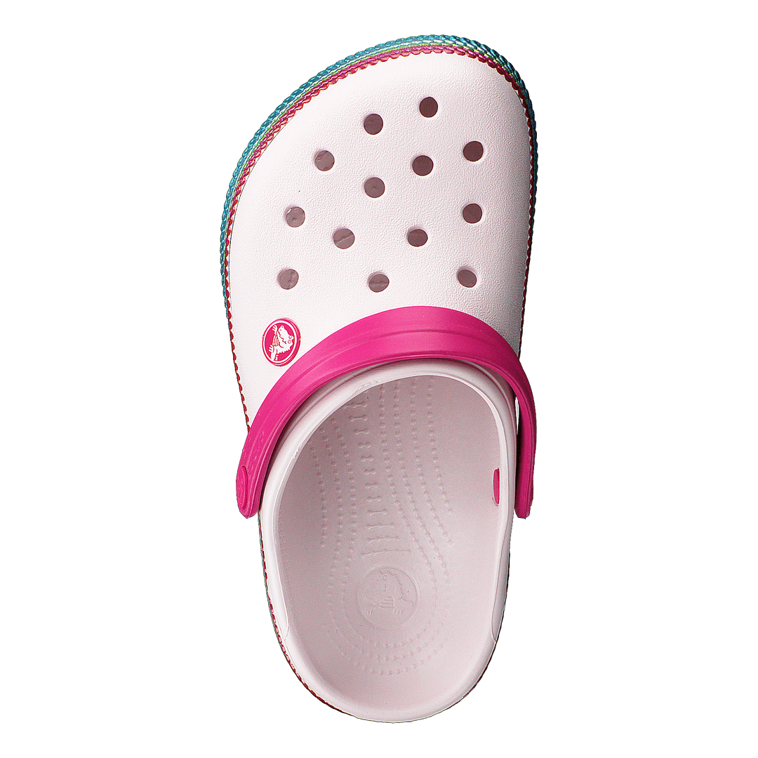 Crocs Crocband Sequin Band Clog K Barely Pink Sportamore