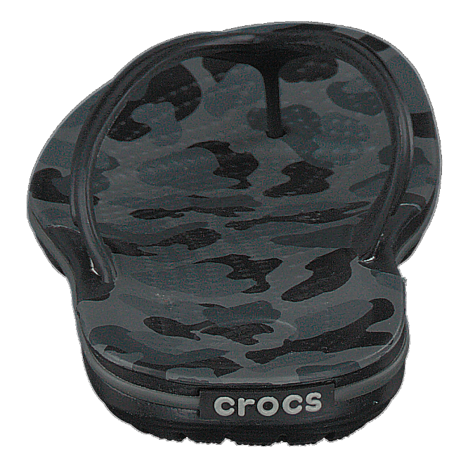 Crocband Seasonal Graphic Flip Slate Grey/black