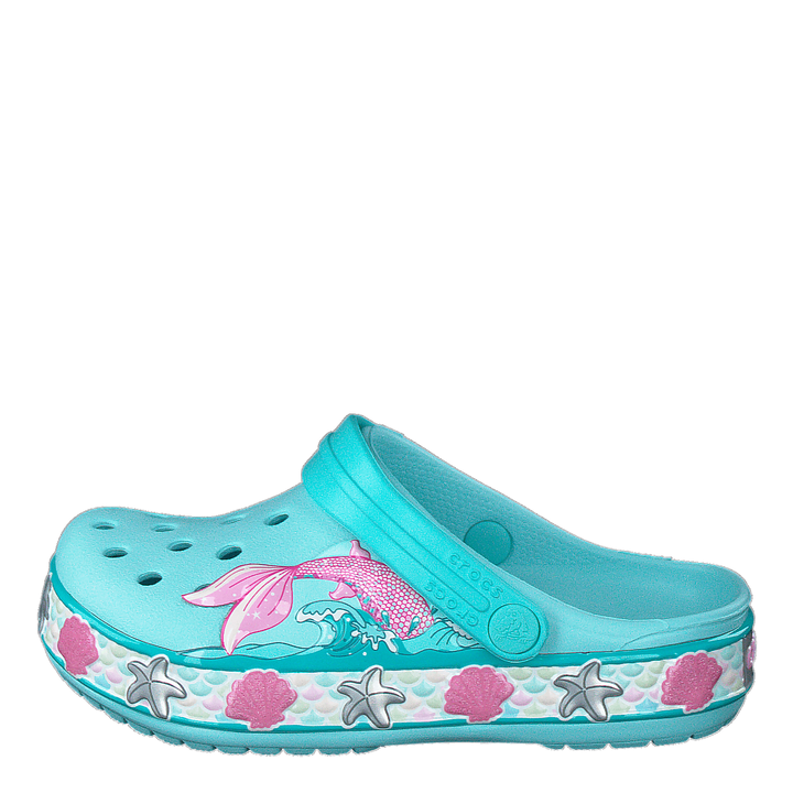 Crocsfl Mermaid Band Clog K Ice Blue