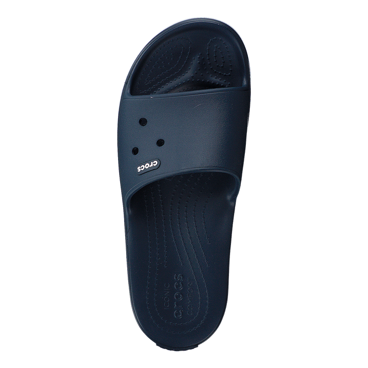 Crocband III Slide Navy / White