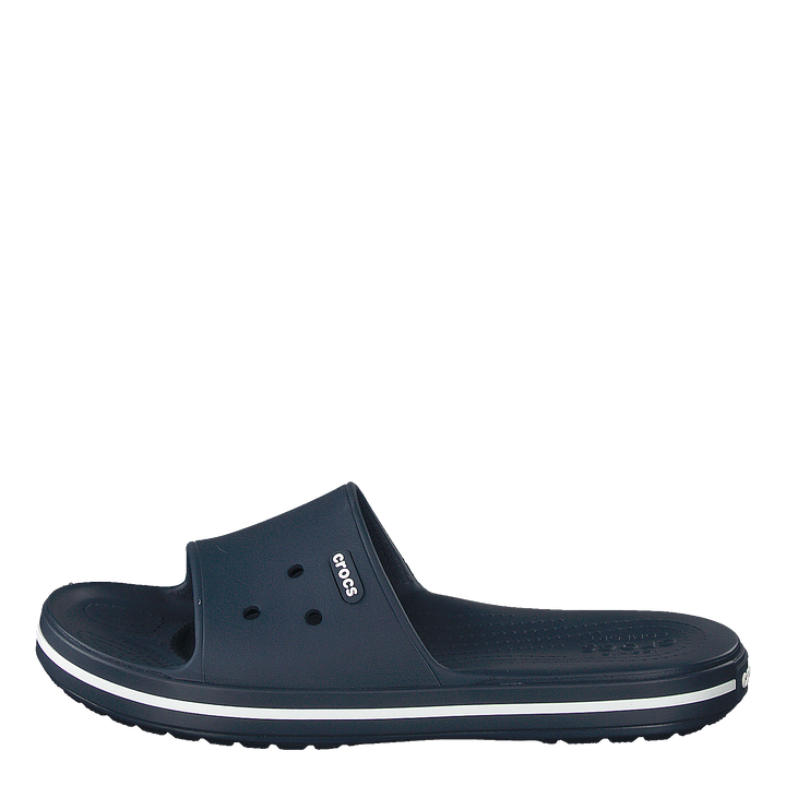 Crocband III Slide Navy / White