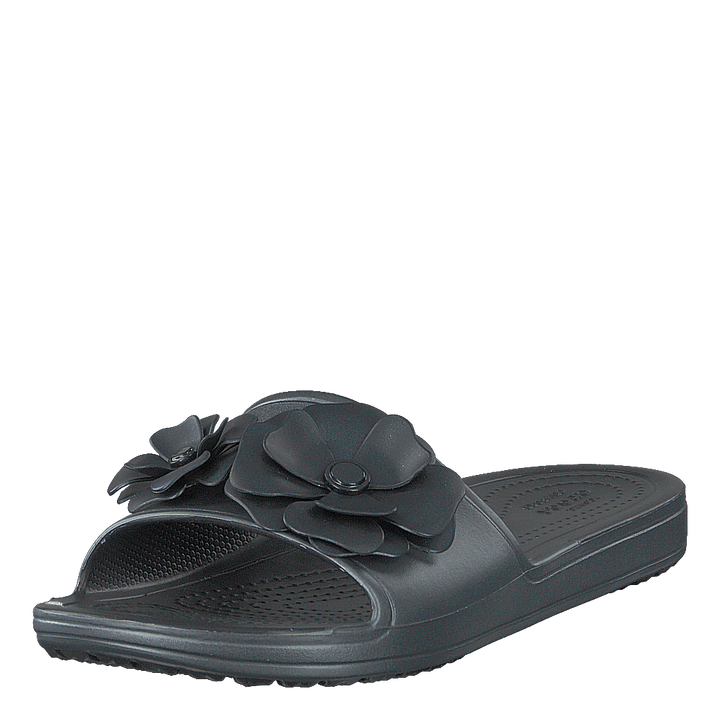 Crocs Sloane Vividblooms Sld W Black/black