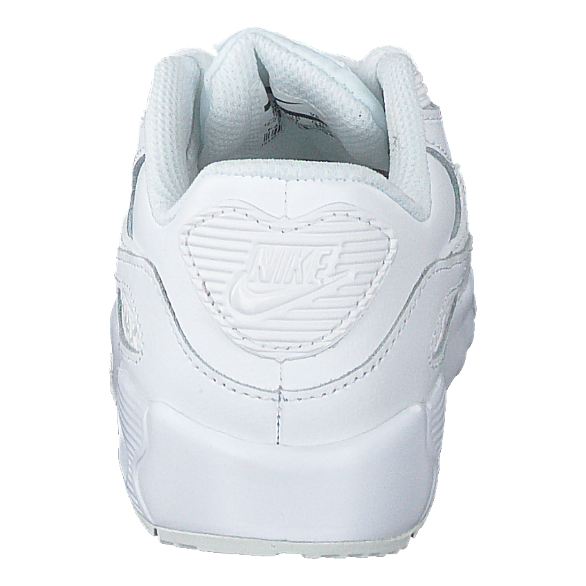 Boys' Air Max 90 Leather (td) White/white