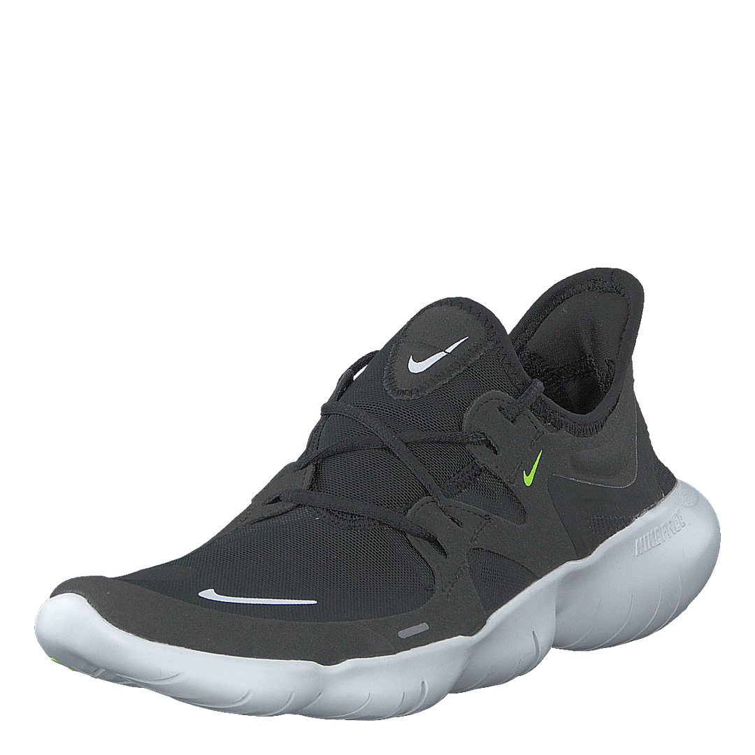 Wmns Free Rn 5.0 Black/white-anthracite-volt