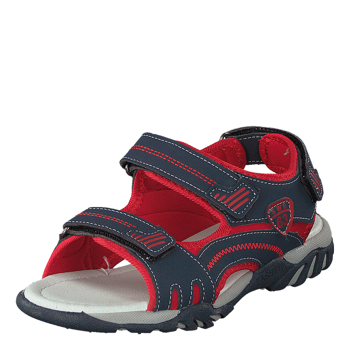 433-0232 Navy Red