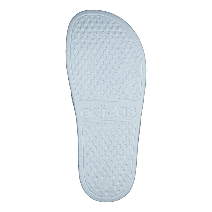 Adilette Aqua Slides Kids Cloud White / Silver Met. / Cloud White