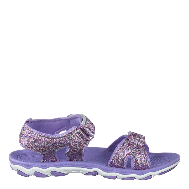 Sandal Glitter Jr Violet Tulip