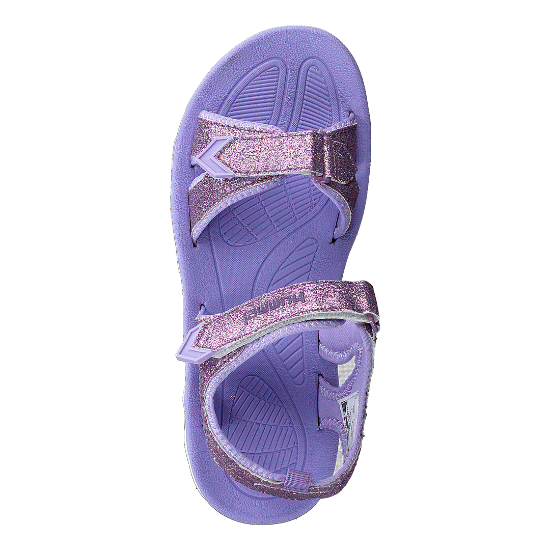 Sandal Glitter Jr Violet Tulip