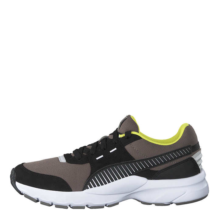 Future Runner Charcoal Gray-puma Black-white