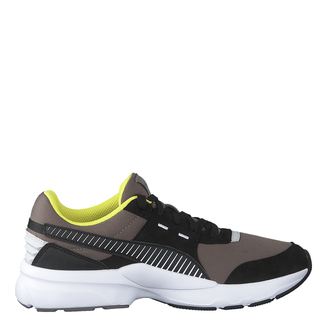 Future Runner Charcoal Gray-puma Black-white