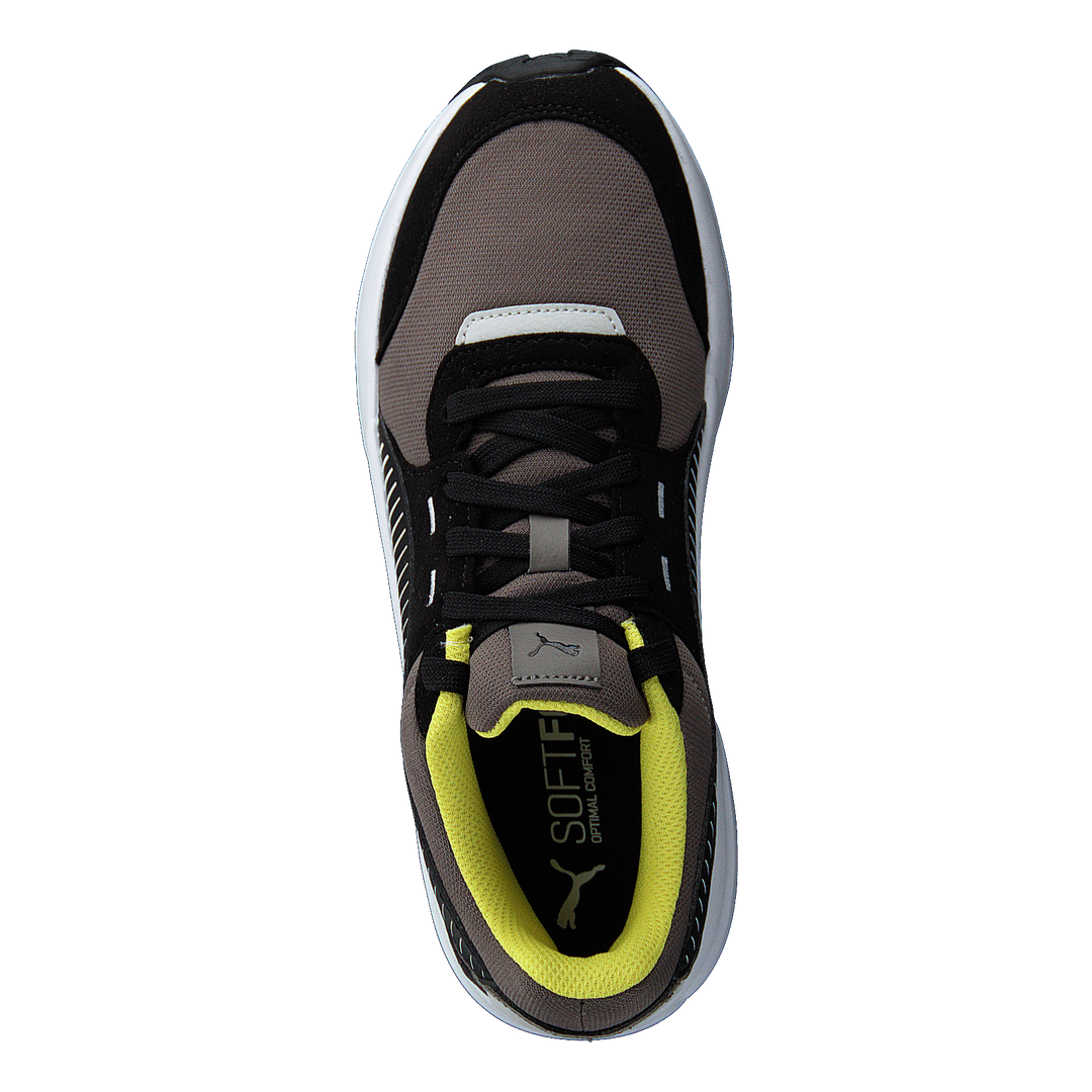 Future Runner Charcoal Gray-puma Black-white