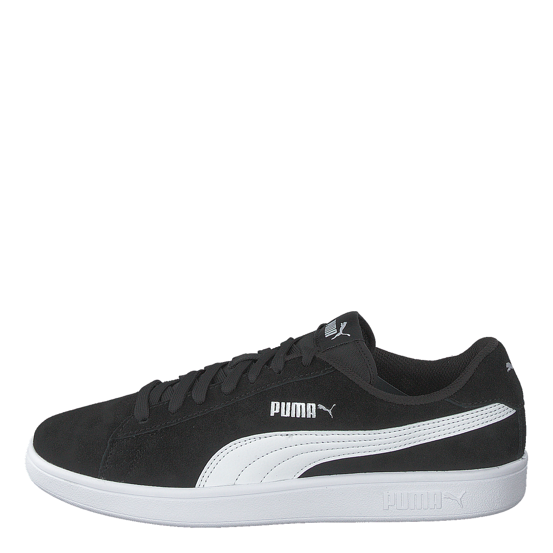 Puma Smash V2 Puma Black-puma White-silver