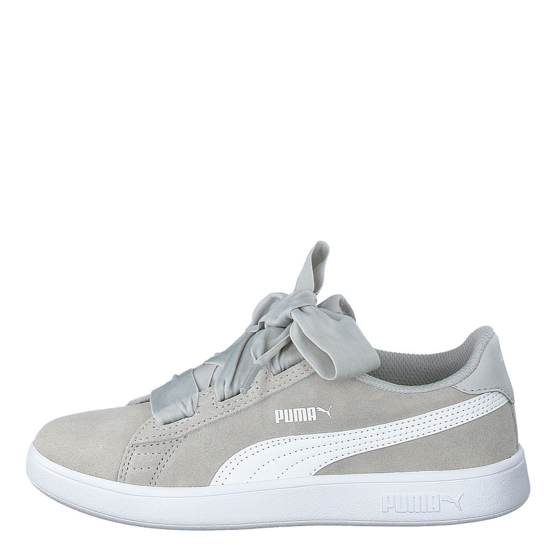 Puma Smash V2 Ribbon Ac Ps Gray Violet-puma White Puma Smash V2 Ribbon Ac Ps Gray Violet-puma White