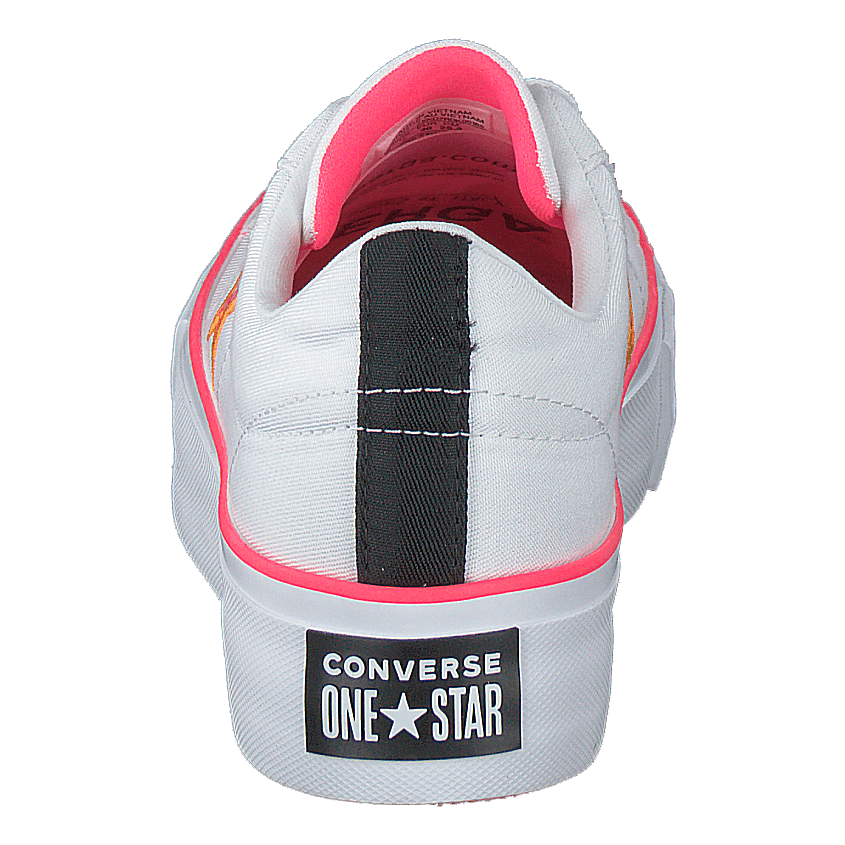 One Star Platform White / Racer Pink / Orange