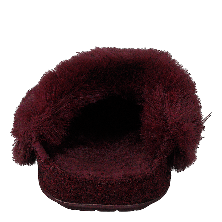 Classic Luxe Slipper Burgundy