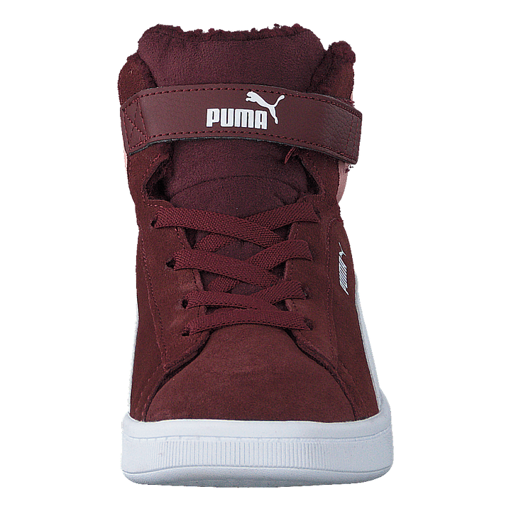 Puma Vikky V2 Mid Fur Ps Vineyard Wine-bridal Rose