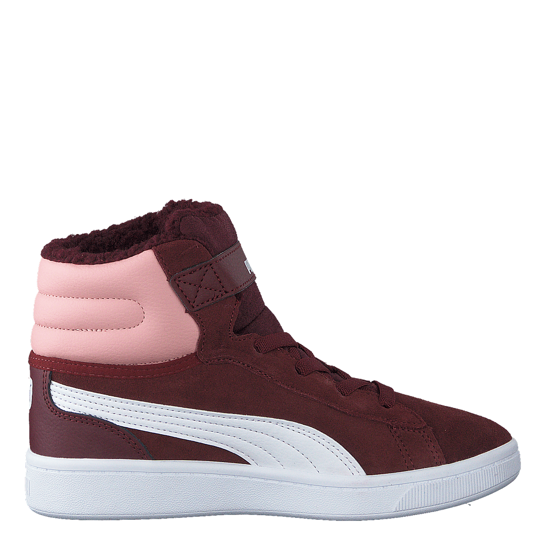 Puma Vikky V2 Mid Fur Ps Vineyard Wine-bridal Rose