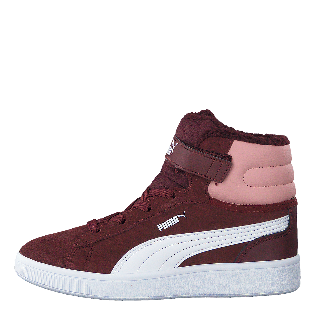 Puma Vikky V2 Mid Fur Ps Vineyard Wine-bridal Rose –