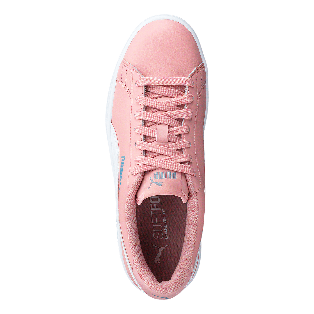 Puma Smash V2 Sd Jr Bridal Rose- White-faded Denim